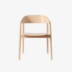 Andersen Furniture AC2 Stol Hvidpigmenteret Mat Lakeret Bøg