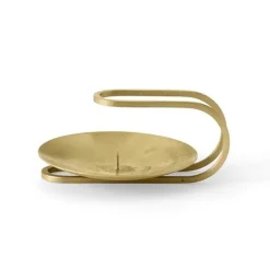 Audo Copenhagen Clip Table Candle Holder Brass