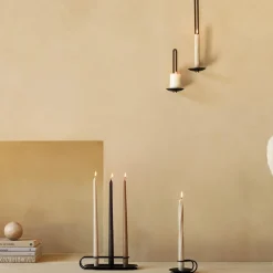 Audo Copenhagen Clip Wall Candle Holder Black