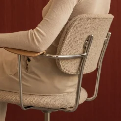 Audo Copenhagen Co Task Chair Audo Bouclé / Natural Oak