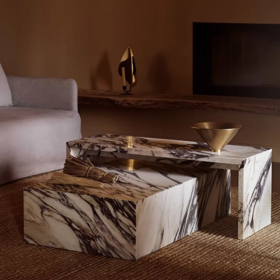 Audo Copenhagen Flambeau Lysestage Messing H34