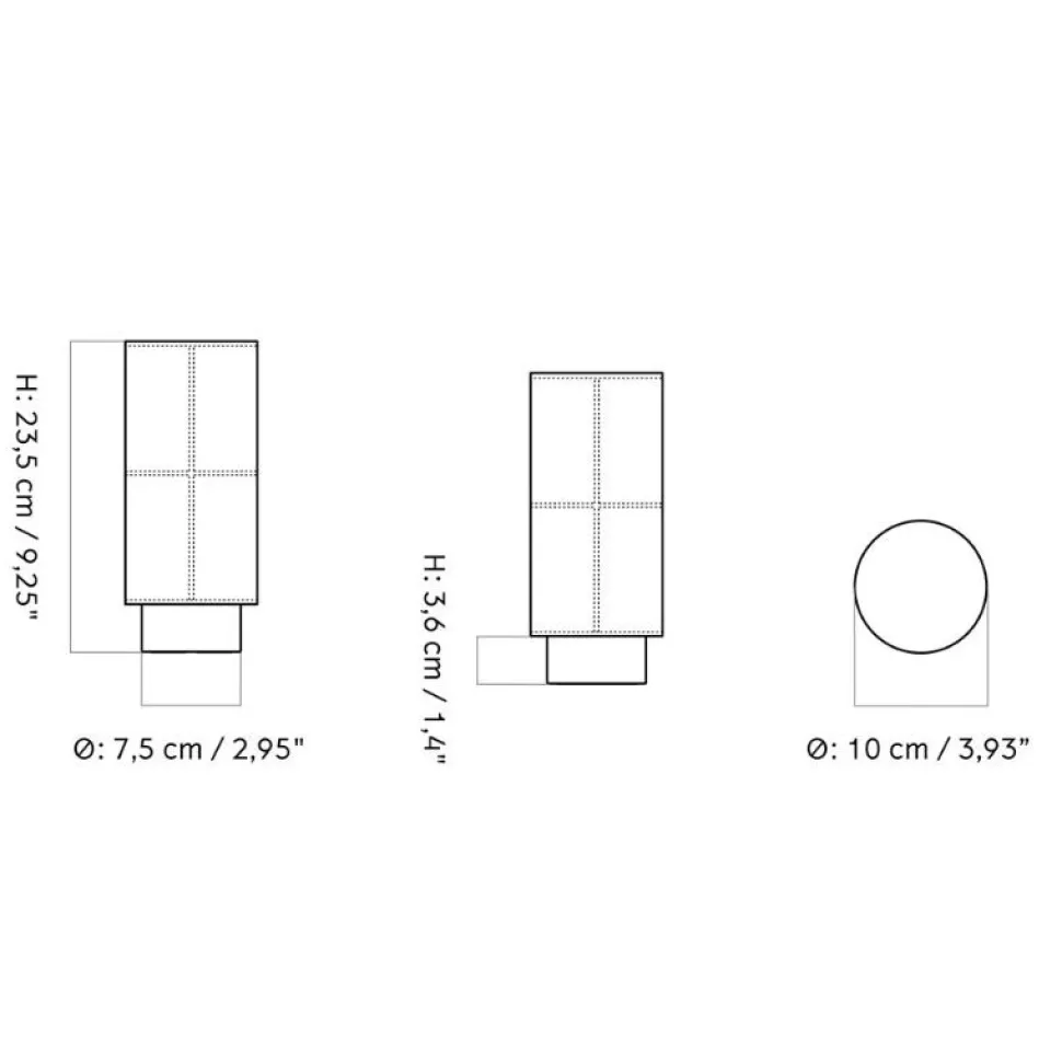 Audo Copenhagen Hashira Bordlampe Portable