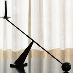 Audo Copenhagen Interconnect Candle Holder Large Black