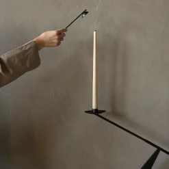 Audo Copenhagen Interconnect Candle Holder Large Black