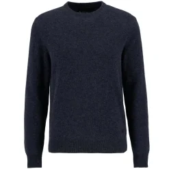 Barbour Essential Crew-Neck Jumper Charcoal