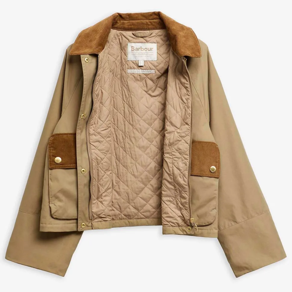 Barbour Phoebe Casual Jacket Military Brown