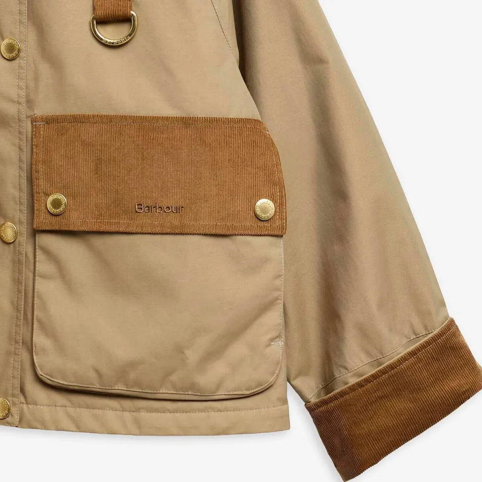 Barbour Phoebe Casual Jacket Military Brown