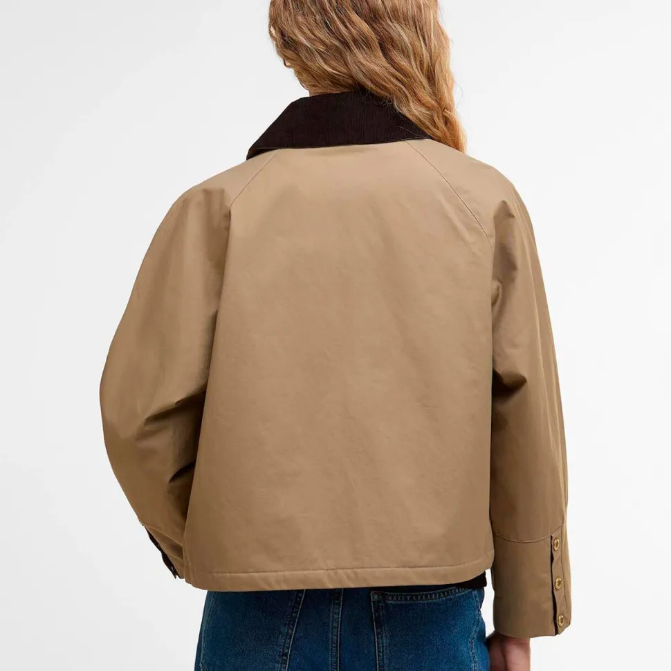 Barbour Phoebe Casual Jacket Military Brown