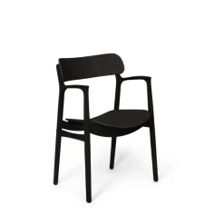 Bent Hansen Asger Spisebordsstol Sortlakeret Eg