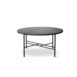Bent Hansen Metro Sofabord Ø80 Sort Marmor