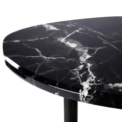 Bent Hansen Metro Sofabord Ø80 Sort Marmor