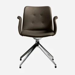 Bent Hansen Primum Armstol Poleret Stel Zenso 230 Læder