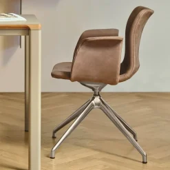 Bent Hansen Primum Armstol Poleret Stel Zenso 292 Læder