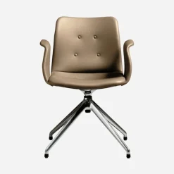 Bent Hansen Primum Armstol Poleret Stel Zenso 228 Læder