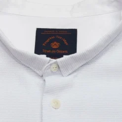 Blue De Génes Basso Dob Shirt Blue Water