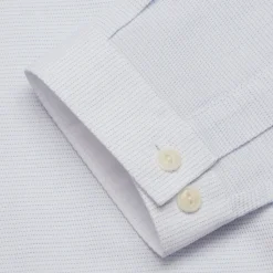 Blue De Génes Basso Dob Shirt Blue Water