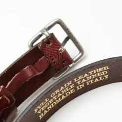 Blue De Génes Pento Belt Brown