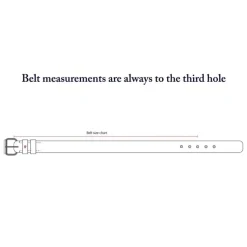 Blue De Génes Pento Belt Brown