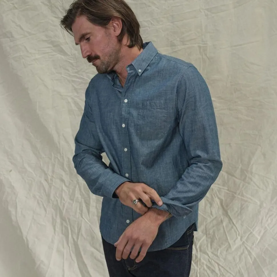 Blue De Gênes Sandro Chambray Shirt