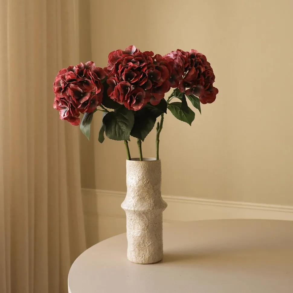 Botané Studios Hydrangea Flower Burgundy
