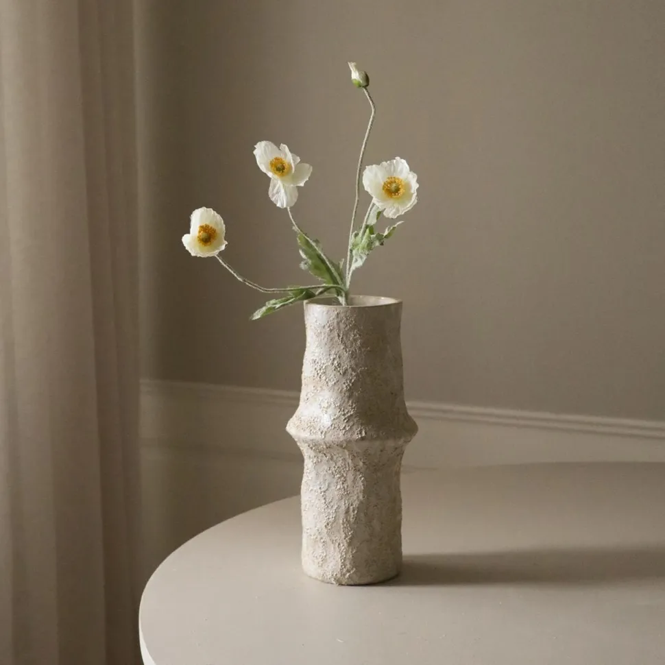 Botané Studios Poppy Flower White