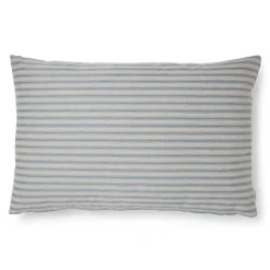 Compliments Outdoor Fine Stripe Cushion Dusty Blue 40x60 cm