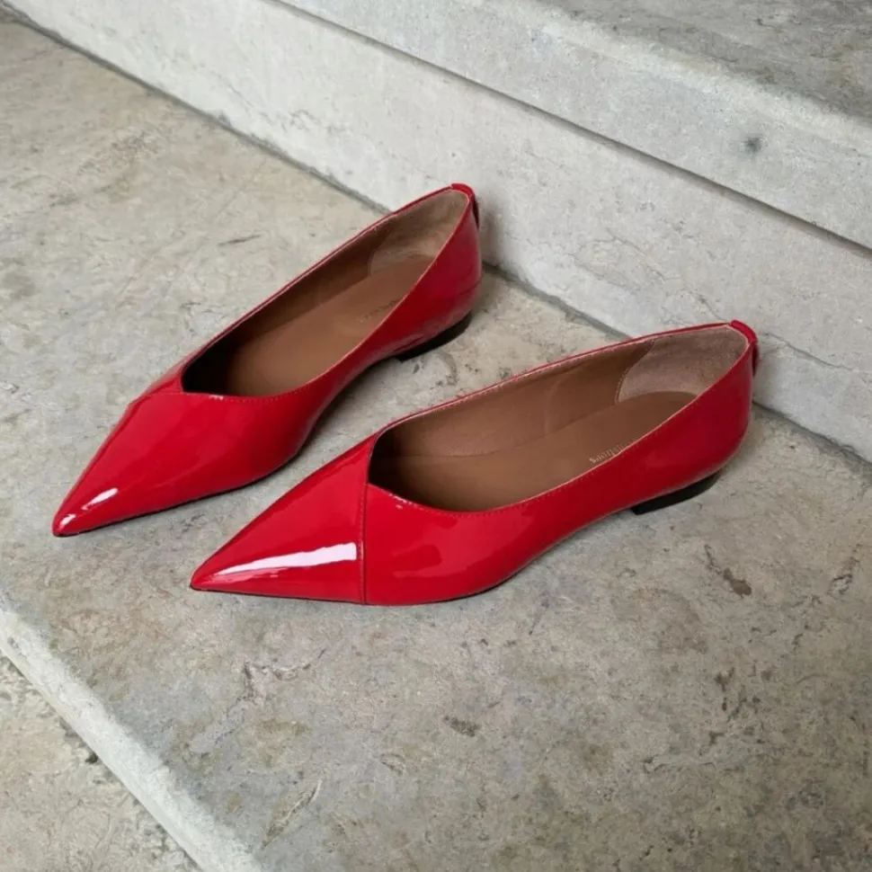 Copenhagen Shoes Make Passion Patent Red Patent