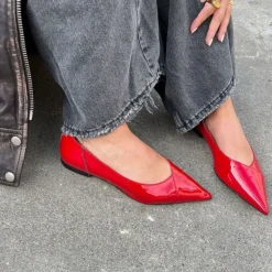 Copenhagen Shoes Make Passion Patent Red Patent