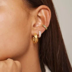 Enamel Copenhagen Hoops Ane Gold-Plated