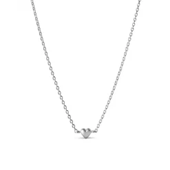 Enamel Copenhagen Little Love Necklace Silver