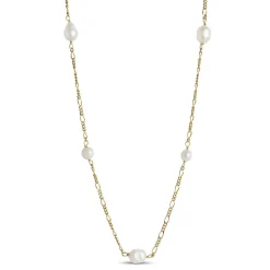 Enamel Copenhagen Necklace Brielle Gold-Plated