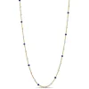 Enamel Copenhagen Necklace Lola Marine Gold-Plated