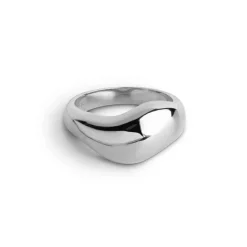 Enamel Copenhagen Ring Agnete Large Silver