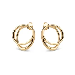 Enamel Copenhagen Studs Bellu Gold-Plated