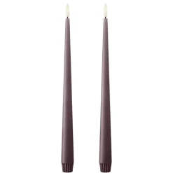 Ester & Erik LED Stagelys Winter Rose (2 stk)