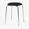 Fritz Hansen 3170 Dot Black Coloured Ash
