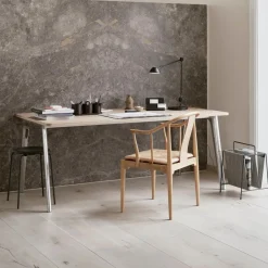 Fritz Hansen 3170 Dot Intense Leather Black