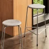 Fritz Hansen 3170 Dot Lava Grey Leather