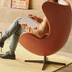 Fritz Hansen 3316 Ægget Grace Læder