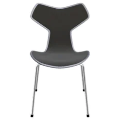 Fritz Hansen 3130 Grand Prix Stol Forsidepolstret Læder