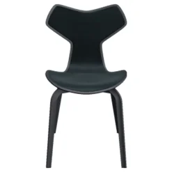 Fritz Hansen 4130 Grand Prix Stol Forsidepolstret Læder
