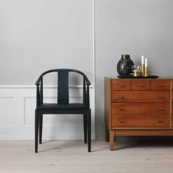 Fritz Hansen 4283 Kinastolen Sort Ask