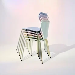 Fritz Hansen 3107 Serie 7 7:14 AM Blue Anniversary Edition