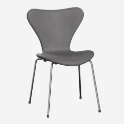Fritz Hansen 3107 Serie 7 Fuldpolstret Embrace Læder
