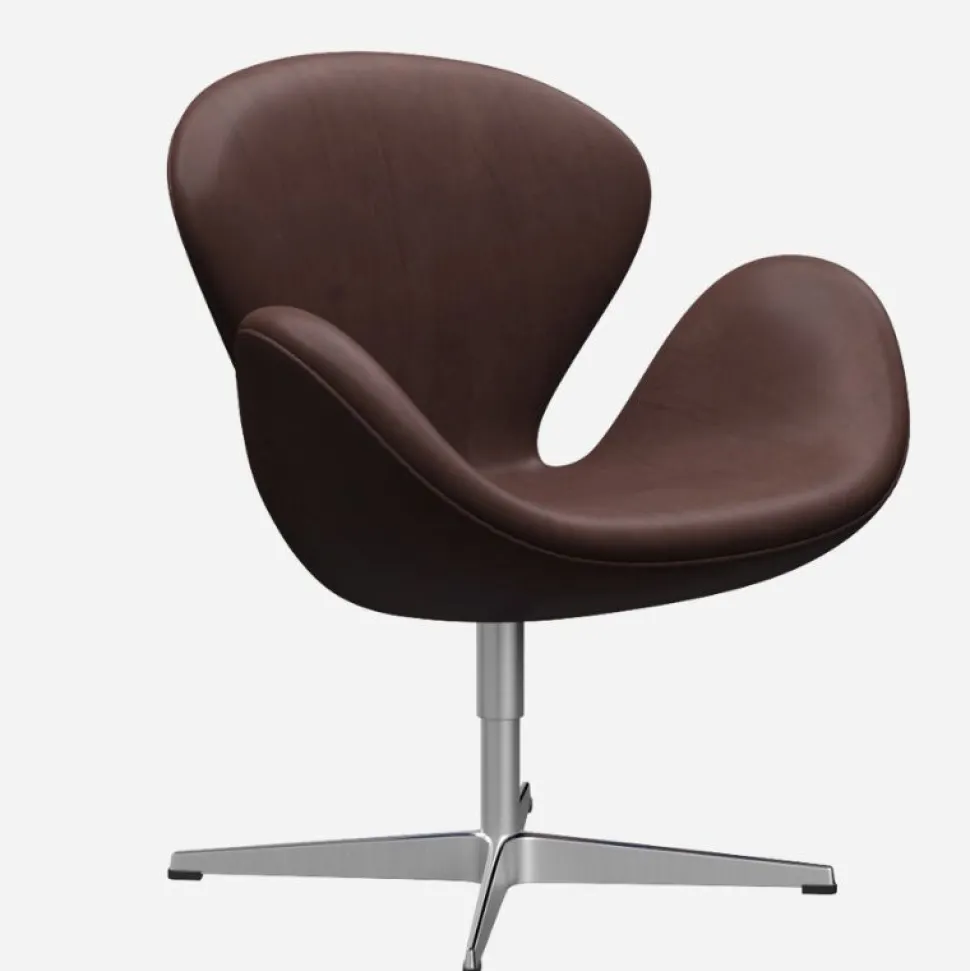 Fritz Hansen 3320 Svanen Embrace Læder