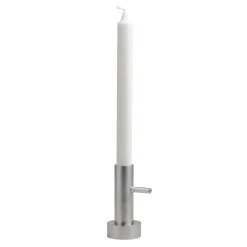Fritz Hansen Candleholder Single No. 1 Stainless Steel