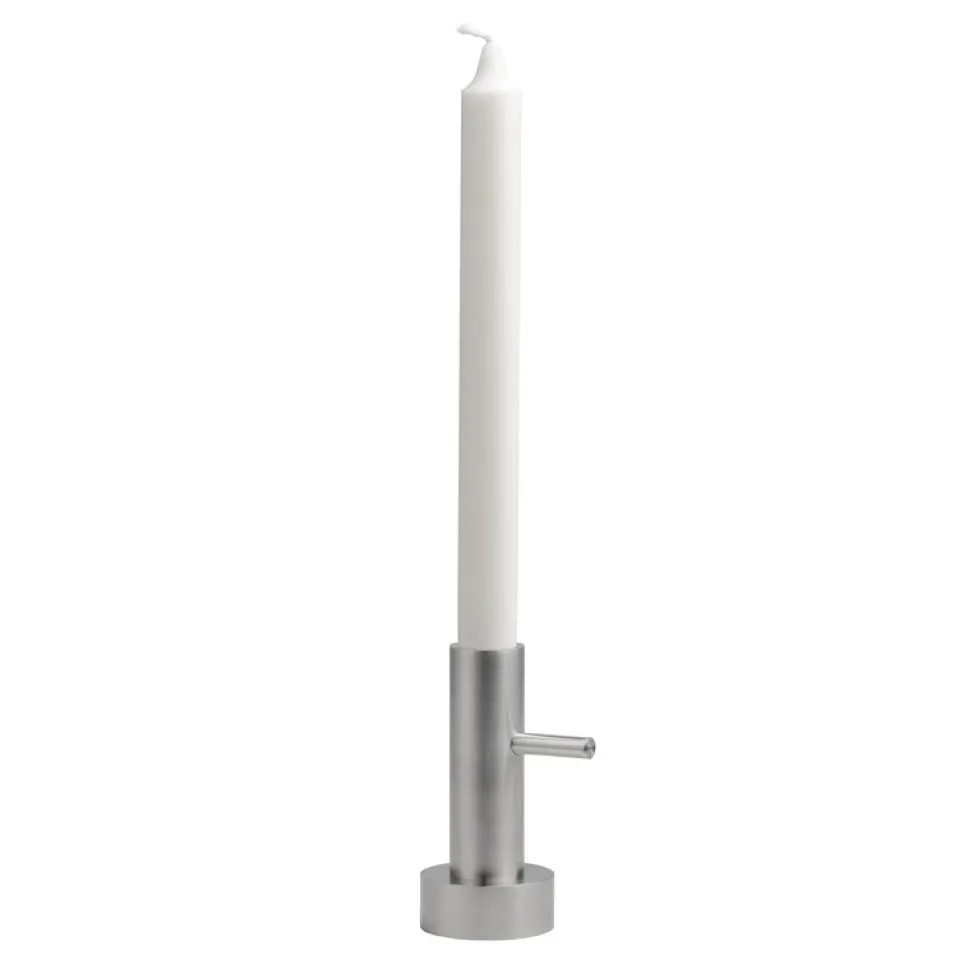 Fritz Hansen Candleholder Single No. 1 Stainless Steel