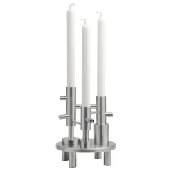 Fritz Hansen Candleholder Large Stainless Steel