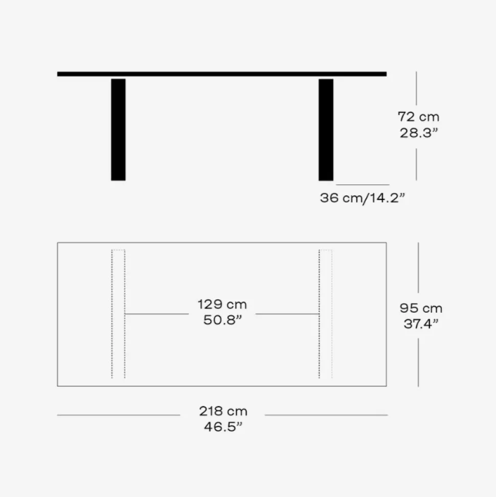Fritz Hansen CM21 Essay Spisebord