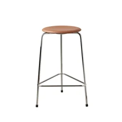 Fritz Hansen M3170 High Dot Wild Leather Walnut